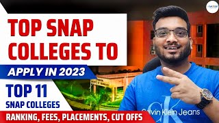 Top SNAP Colleges to Apply in 2023  Top 11 SNAP Colleges Ranking Fees Placements Cut Offs [upl. by Aihsitan833]