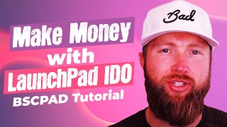 BSCPAD Tutorial How To Make Money Online With LaunchPad IDO’s [upl. by Ming]