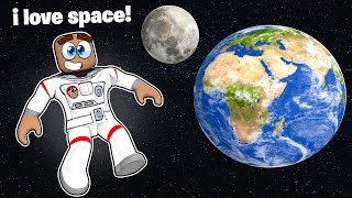 I Spent 24 Hours in SPACE as an ASTRONAUNT in Roblox [upl. by Labina944]