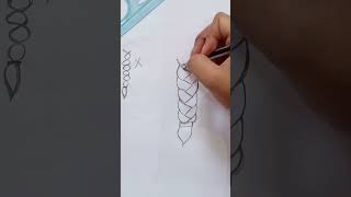 easy braids drawing for beginners and kids youtubeshorts trending viral art easy shortfeed [upl. by Latona]