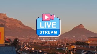 Cape Town Table Mountain to Lions Head Live Stream Webcam [upl. by Justina]