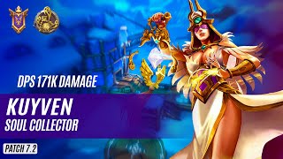 DPS 171K DAMAGE Kuyven SERIS PALADINS COMPETITIVE GRANDMASTER SOUL COLLECTOR [upl. by Eiruam]