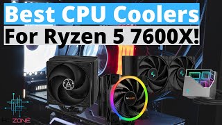 TOP 3 Best CPU Coolers For Ryzen 5 7600x In 2024 [upl. by Primrosa521]