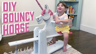 DIY Rocking Horse  Daddy Daughter Project 2 [upl. by Maharva]