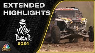 Stage 11  2024 Dakar Rally  EXTENDED HIGHLIGHTS  11824  Motorsports on NBC [upl. by Chute]