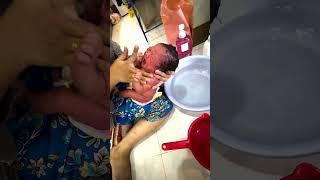 EP48 Mummy Taking bath of the new born Baby Ellex [upl. by Lubet]