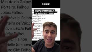 NIKOLAS FERREIRA DIZ QUE PF JÁ TENTOU EMPLACAR INVESTIGAÇÕES CONTRA BOLSONARO E FALHOU [upl. by Ahmad913]