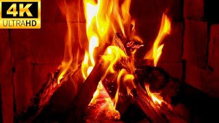 🔥 Cozy Fireplace Ambiance with Burning Logs and Crackling Fire Sounds for Better Sleep amp Relaxation [upl. by Sirap]