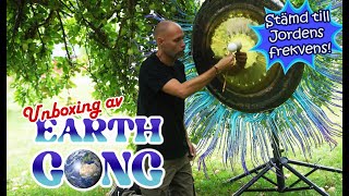 Unboxing av EARTH GONG  Stämd till Jordens frekvens [upl. by Gabler]