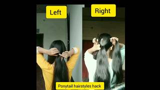 which one is the best ponytail hairstyles commentsshortvideohairstyleshack [upl. by Notserk]