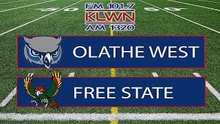 Free State vs Olathe West  11124 [upl. by Tdnarb]