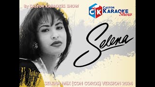 karaoke selena mix version 2024 con coros selenaquintanillafans texmex viralestiktok [upl. by Franz]