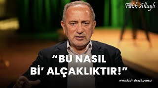 Fatih Altaylı yorumluyor quotBu nasıl bi alçaklıktırquot [upl. by Barina361]