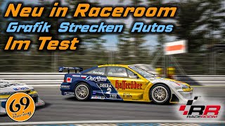 Raceroom Update  Grafik Strecken Autos [upl. by Nahtaneoj953]