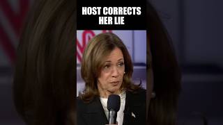 Watch Kamala Harris Get Angry as CNN Host Calmly Corrects Her Lie [upl. by Accber]