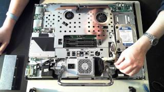 Acer Aspire Z5610 AIO Opening  Teardown  Takeapart [upl. by Zitella]