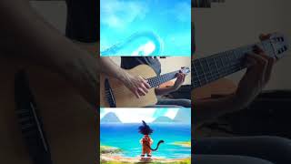 🐉Genkai Toppa x Survivor 🐉 dragonball anime guitar music dragonballsuper [upl. by Sarilda744]