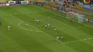 Maxi Rodriguez golazo contra Mexico [upl. by Yhtamit]