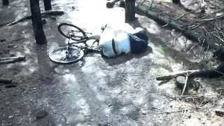 MTB Crash Cannock Chase  Follow The Dog [upl. by Enelyad]