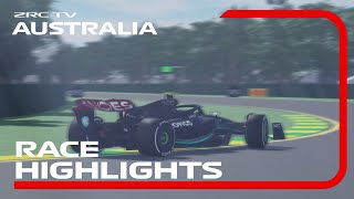 Commentated Australia F1 Race Highlgihts  S2  ZRC TV [upl. by Enimzzaj]