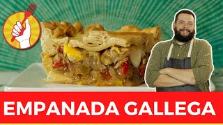 EMPANADA GALLEGA tarta de atún con MASA CASERA  PASCUAS  Tenedor Libre [upl. by Adalbert]