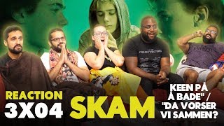 SKAM  3x4 Feel like swimmingThen we preparty together  Group Reaction [upl. by Anitsirt]