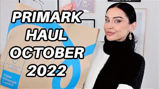 NEW IN AUTUMN PRIMARK HAUL OCTOBER 2022  KatesBeautyStation [upl. by Burty]