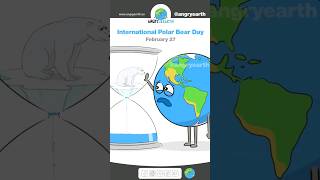 International Polar Bear Day  February 27 shorts [upl. by Atiuqin]