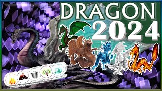 Dragon Horoscope 2024  Wood Fire Earth Metal Water [upl. by Karalee]