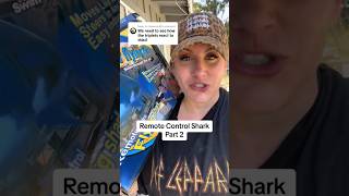 Remote control shark part 2 twinmommy baby twinmama momtok twinmommylife momlife pregnant [upl. by Aynahs648]