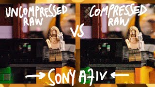 Compressed RAW vs Uncompressed RAW on Sony A7IV [upl. by Sternick]