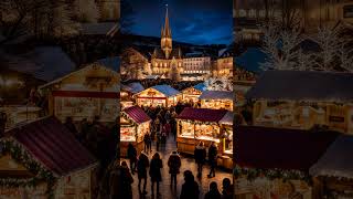 Clermont Ferrand plonge dans un marché de Noël féérique [upl. by Let]