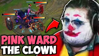 WHEN A CLOWN PLAYS THE CLOWN PINK WARD SHACO COSPLAY [upl. by Inaffets]