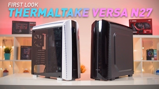 First Look Thermaltake Versa N27 Chassis [upl. by Ahsemad]