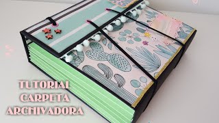 TUTORIAL CARPETA ARCHIVADORA [upl. by Nosneb]