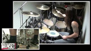 Gee Anzalone Drum Exercises  Extreme Shuffle Patterns  Drumset Mag n11  Feb2013 [upl. by Tadd321]