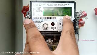 How to take Solar singlephase LampT meter Reading [upl. by Harwilll]