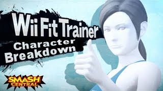 Wii Fit Trainer Moveset amp Strategy Breakdown PreRelease  Super Smash Bros Wii U 3DS [upl. by Novaj]