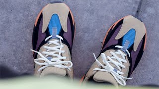 Yeezy 700 Enflame Amber Review On Foot [upl. by Wesley]