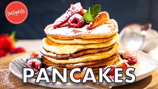 Die besten PANCAKES einfach selber machen  So gelingen Pancakes garantiert [upl. by Ydnir]