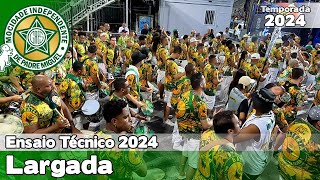 Mocidade 2024  Largada  Ensaio Técnico 2  Samba ao vivo  ET24 [upl. by Araccot]