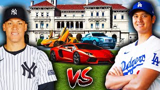 Shohei Ohtani vs Aaron Judge  Lifestyle War [upl. by Bhatt381]