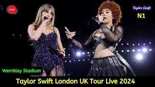 Taylor swift ttpd eras tour  Taylor swift eras tour London  The Studio Taylor Swift in London 4k [upl. by Devin]