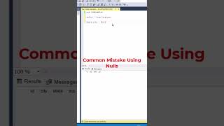 SQL Avoid This Common Mistake With Nulls datascience programming coding [upl. by Anitnatsnok]