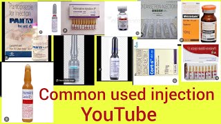 Some Common Used Injection 💉💊🤒🏥 [upl. by Aniroc437]