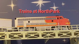 Trains at NorthPark Mall [upl. by Emorej]