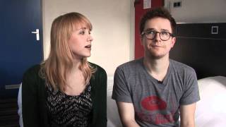 Interview Wye Oak  Jenn Wasner and Andy Stack part 1 [upl. by Clyve]