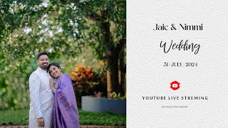 KNANAYA WEDDING LIVE quot JAIC amp NIMMI quot [upl. by Ajna]