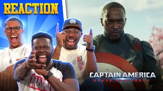 Captain America Brave New World Official Teaser Reaction [upl. by Nomad175]