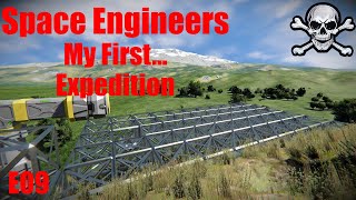 E09 My First Expedition  Space Engineers [upl. by Abbi382]